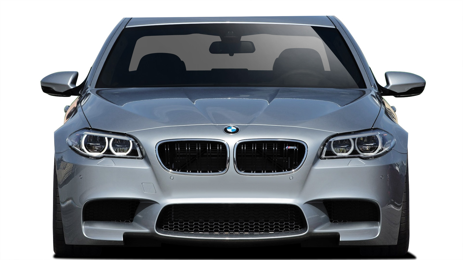 2016 BMW 5 Series ALL - Polypropylene Front Bumper Bodykit - BMW 5 Series F10 Vaero M5 Look Conversion Front Bumper Cover ( with PDC , with Washer , w