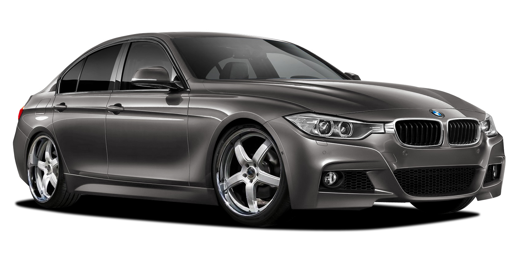 2014 BMW 3 Series ALL - Polypropylene Body Kit Bodykit - BMW 3 Series 335i F30 Vaero M Sport Look Kit ( with PDC , with Park Aid , with Washer , with