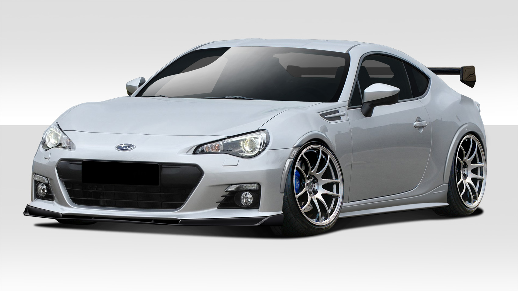 2016 Subaru BRZ ALL Body Kit Bodykit - Subaru BRZ Duraflex Zeus Body Kit - 16 Piece - Includes Zeus Front Lip Under Air Dam Spoiler (10962