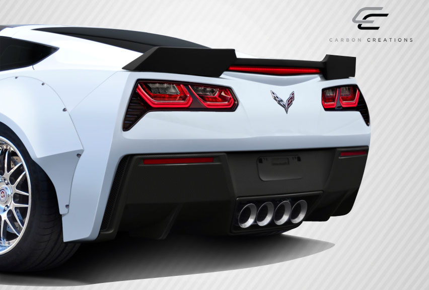 2014 Chevrolet Corvette ALL - Carbon Fiber Fibre Body Kit Bodykit - Chevrolet Corvette C7 Carbon Creations GT Concept Body Kit - 4 Piece - Includes GT