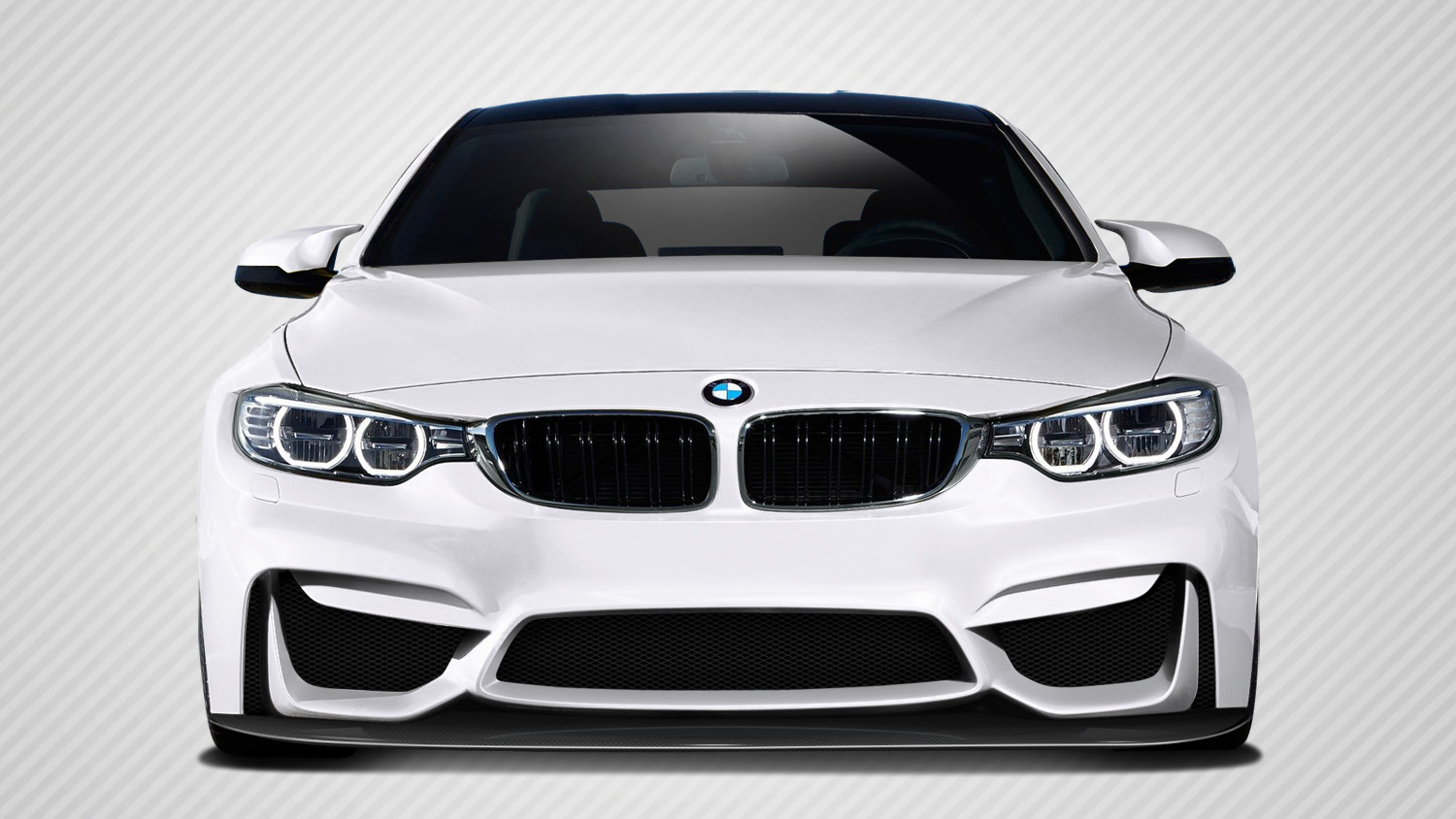 Front Bumper Bodykit for 2015 BMW 4 Series ALL - BMW 4 Series F32 Carbon Creations M4 Look Front Splitter ( must be used with M3 Look front bumper )
