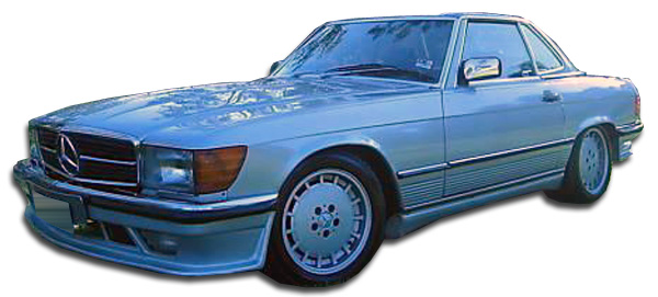 1971-1973 Mercedes SL Class R107 SLC W107 Duraflex LR-S Body Kit - 4 Piece - Includes LR-S Front Bumper Cover (105069) LR-S Side Skirts Rocker Panels (105070) LR-S Rear Bumper Cover (105071)