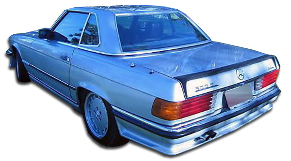 1971-1973 Mercedes SL Class R107 SLC W107 Duraflex LR-S Rear Lip Under Spoiler Air Dam - 1 Piece