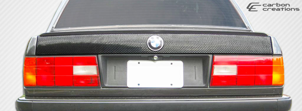 1984 BMW 3 Series ALL - Carbon Fiber Fibre Trunk/Hatch Bodykit - 1984-1991 BMW 3 Series E30 2DR 4DR Carbon Creations OEM Trunk - 1 Piece