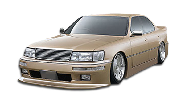 1990 Lexus LS - Lexus ALL - Fiberglass+ Bodykit Bodykit - 1990-1994 Lexus LS Series LS400 Duraflex V-Line Body Kit - 8 Piece - Includes V-Line Front B