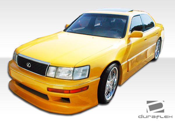 1994 Lexus LS - Lexus ALL - Fiberglass+ Front Bumper Bodykit - Lexus LS Series LS400 Duraflex V-Line Front Bumper Cover - 1 Piece