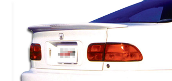 1992-1995 Honda Civic 2DR Duraflex Flush Mount Wing Trunk Lid Spoiler - 1 Piece (Overstock)