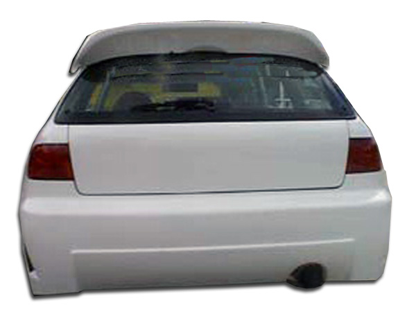 1995 Honda Civic HB - Fiberglass+ Rear Bumper Body Kit  - Honda Civic HB Duraflex B-2 Rear Bumper Cover - 1 Piece (Overstock)