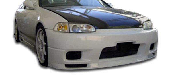 1995 Honda Civic  - Fiberglass+ Front Bumper Body Kit  - Honda Civic Duraflex R33 Front Bumper Cover - 1 Piece (Overstock)