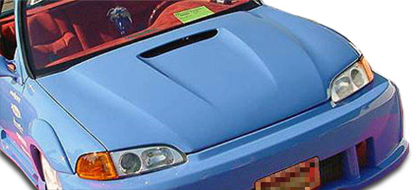 1992-1995 Honda Civic 2DR / HB Duraflex Spyder 2 Hood - 1 Piece