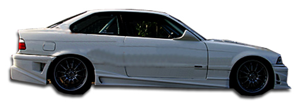 1992-1998 BMW 3 Series M3 E36 2DR Convertible Duraflex Bomber Side Skirts Rocker Panels - 2 Piece (Overstock)