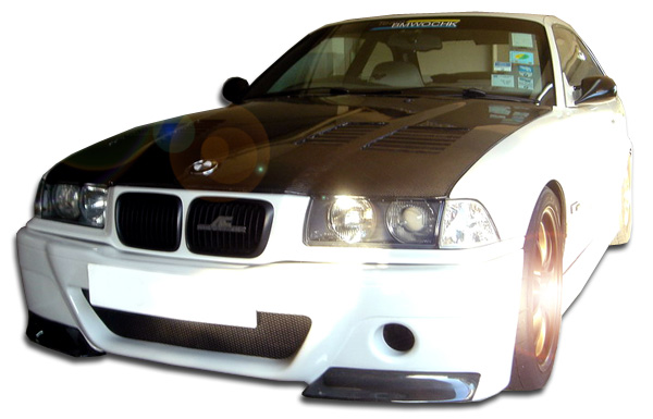 1998 BMW 3 Series 2DR - Fiberglass+ Body Kit Bodykit - BMW 3 Series E36 Duraflex CSL Look Body Kit - 4 Piece - Includes CSL Front Bumper Cover (104990