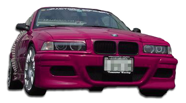 1998 BMW 3 Series  - Fiberglass+ Front Bumper Body Kit  - BMW 3 Series M3 E36 Duraflex M3 Look (E46 Style) Front Bumper Cover - 1 Piece (Overstock)