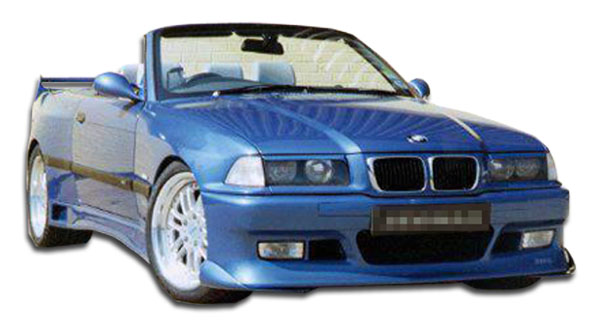 1992 BMW 3 Series 2DR - Fiberglass+ Bodykit Bodykit - 1992-1998 BMW 3 Series E36 2DR Duraflex Type Z Wide Body Kit - 8 Piece - Includes Type Z Wide Bo