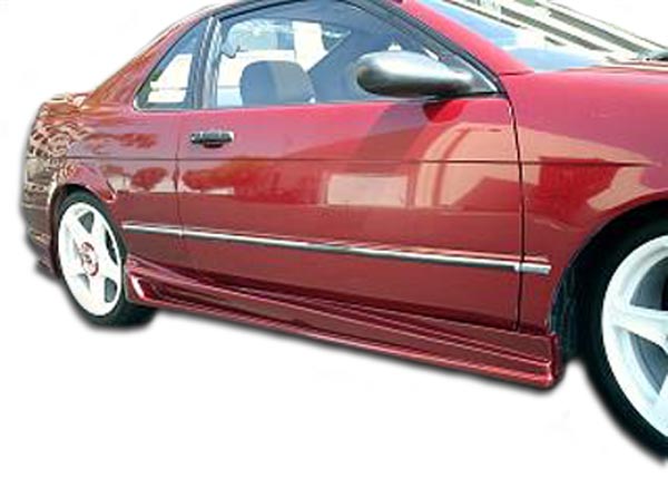 1992-1995 Toyota Paseo Duraflex Bomber Side Skirts Rocker Panels - 2 Piece (Overstock)