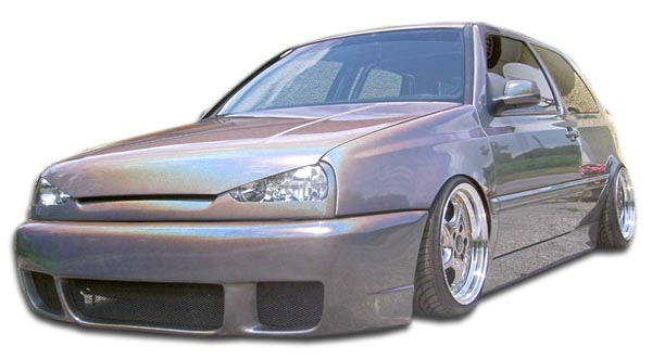 1993 Volkswagen Golf ALL - Fiberglass+ Bodykit Bodykit - 1993-1998 Volkswagen Golf Duraflex RS Body Kit - 4 Piece - Includes RS Front Bumper Cover (10