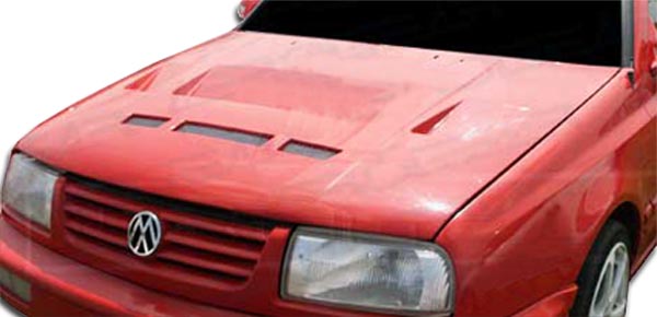 1993-1998 Volkswagen Jetta Duraflex Predator Hood - 1 Piece (Overstock)