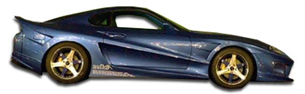 1993-1998 Toyota Supra Duraflex Conclusion Wide Body Side Skirts Rocker Panels - 2 Piece