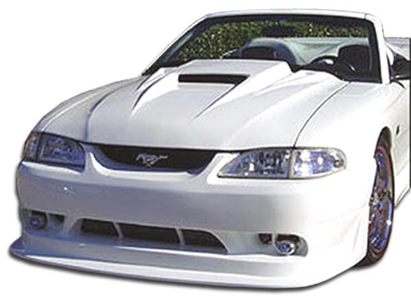 1997 Ford Mustang  - Polyurethane Front Bumper Body Kit  - Ford Mustang Couture Urethane Cobra R Front Bumper Cover - 1 Piece (Overstock)