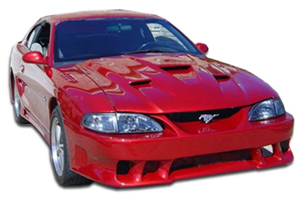 Polyurethane Body Kit Bodykit for 1994 Ford Mustang ALL - Ford Mustang Couture Colt 2 Body Kit - 4 Piece - Includes Colt 2 Front Bumper Cover - Polyur