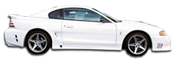 1994-1998 Ford Mustang Couture Urethane Colt 2 Side Skirts Rocker Panels - 2 Piece (Overstock)