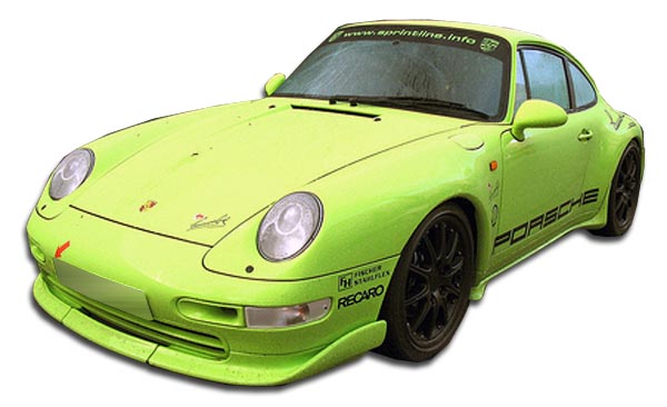 1995 Porsche 993 ALL - Fiberglass+ Bodykit Bodykit - 1995-1998 Porsche 993 C2 C4 Targa Duraflex Club Sport Body Kit - 4 Piece - Includes Club Sport Fr