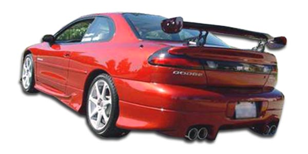 1997-2000 Dodge Avenger Duraflex Viper Rear Lip Under Spoiler Air Dam - 1 Piece (Overstock)