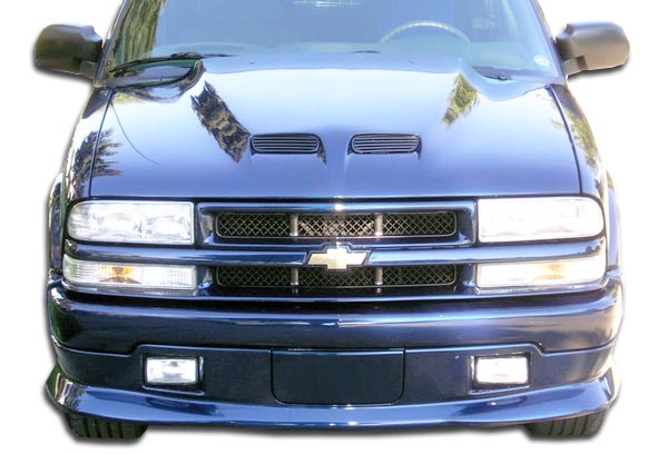 1998 Chevrolet S-10 ALL Front Lip/Add On Bodykit - 1998-2004 Chevrolet S-10 Blazer Polyurethane Xtreme Front Lip Under Spoiler Air Dam - 1 Piece