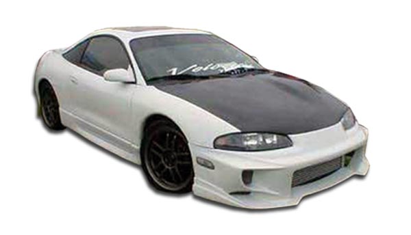 1995 Mitsubishi Eclipse ALL - Fiberglass+ Bodykit Bodykit - 1995-1999 Mitsubishi Eclipse Eagle Talon Duraflex Aggressive Body Kit - 4 Piece - Includes