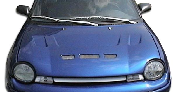 1995 Dodge Neon ALL - Fiberglass+ Hood Bodykit - 1995-1999 Dodge Neon Duraflex Predator Hood - 1 Piece