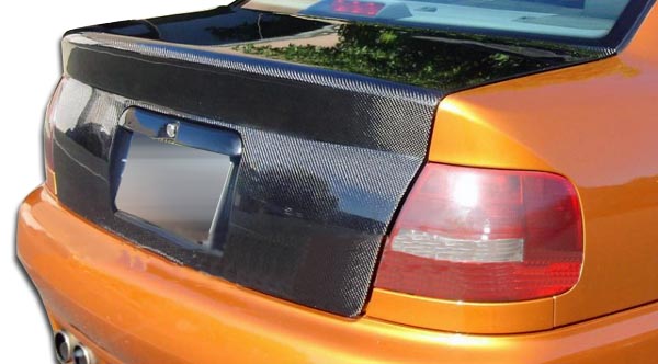 1996 Audi A4 4DR - Carbon Fiber Fibre Trunk/Hatch Bodykit - 1996-2001 Audi A4 S4 4DR Carbon Creations OEM Trunk - 1 Piece