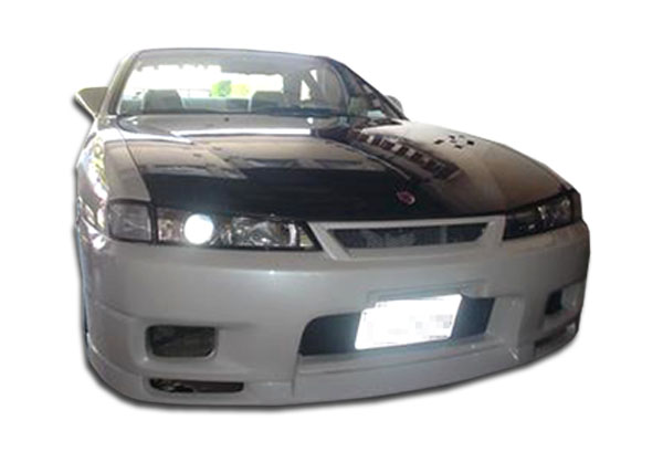 1998 Nissan 240SX ALL - Fiberglass+ Front Bumper Bodykit - Nissan 240SX Duraflex R33 Front Bumper Cover - 1 Piece