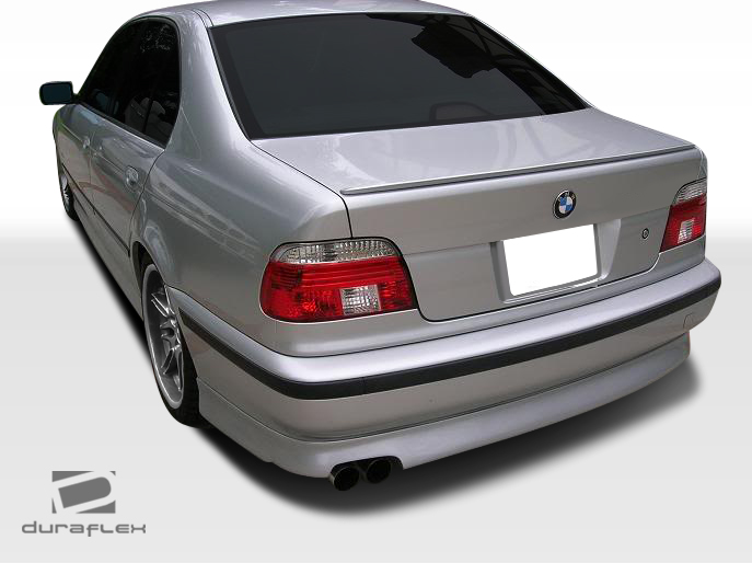 2000 BMW 5 Series  - Fiberglass+ Rear Lip/Add On Body Kit  - BMW 5 Series E39 Duraflex HM-S Rear Lip Under Spoiler Air Dam - 1 Piece (Overstock)