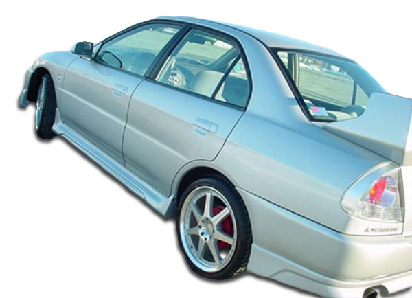 1997-2001 Mitsubishi Mirage 4DR Duraflex Evo 5 Side Skirts Rocker Panels - 2 Piece