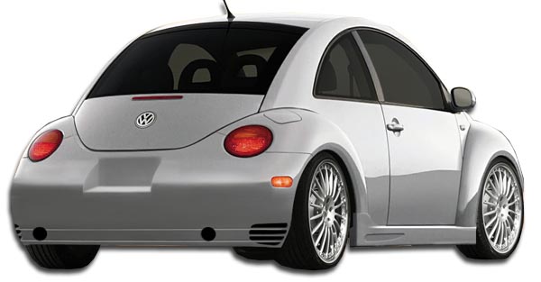 1998-2005 Volkswagen Beetle Duraflex GT500 Rear Bumper Cover - 1 Piece