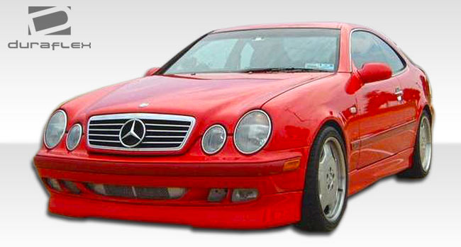 2002 Mercedes CLK ALL - Fiberglass+ Body Kit Bodykit - Mercedes CLK W208 Duraflex R-1 Body Kit - 4 Piece - Includes R-1 Front Lip Under Spoiler Air Da