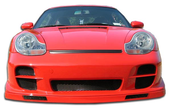 2002 Porsche 996 ALL - Fiberglass+ Front Lip/Add On Bodykit - 2002-2004 Porsche 996 C2 C4 and 2001-2004 Porsche 996 Turbo C4S Duraflex Ruf Look Fron L