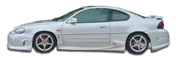 2005 Pontiac Grand Am 2DR - Fiberglass+ Sideskirts Bodykit - Pontiac Grand Am 2DR Duraflex Vader 2 Side Skirts Rocker Panels - 2 Piece