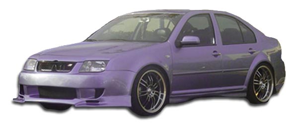 1999 Volkswagen Jetta ALL - Fiberglass+ Bodykit Bodykit - 1999-2004 Volkswagen Jetta Duraflex SF1 Body Kit - 4 Piece - Includes SF1 Front Bumper Cover