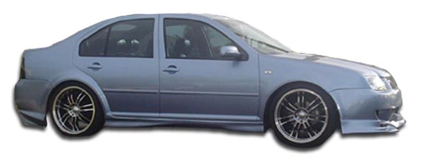 1999-2004 Volkswagen Jetta Duraflex Xtreme Side Skirts Rocker Panels - 2 Piece (Overstock)