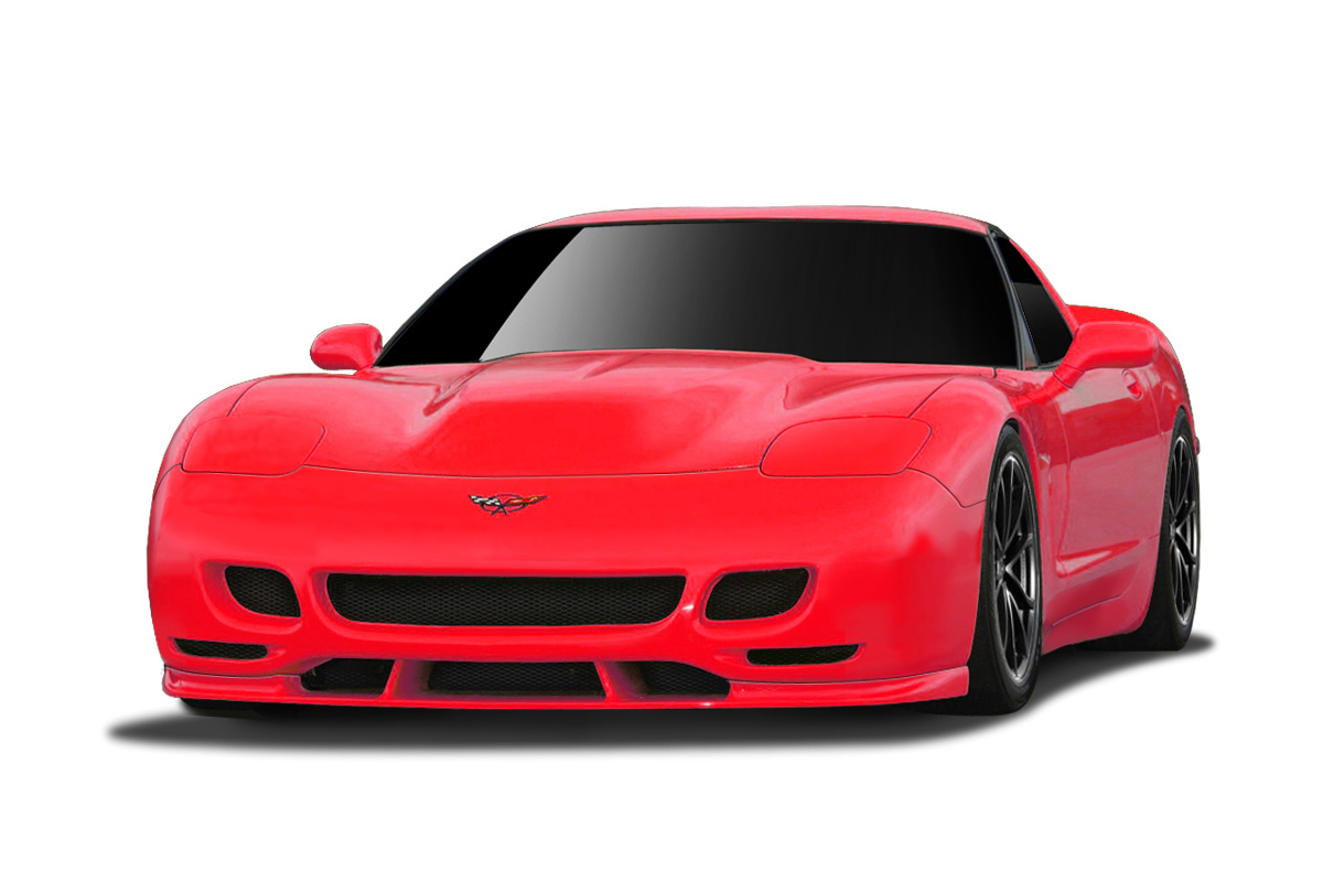 1997-2004 Chevrolet Corvette C5 Couture TS Edition Front Bumper-2 Piece 