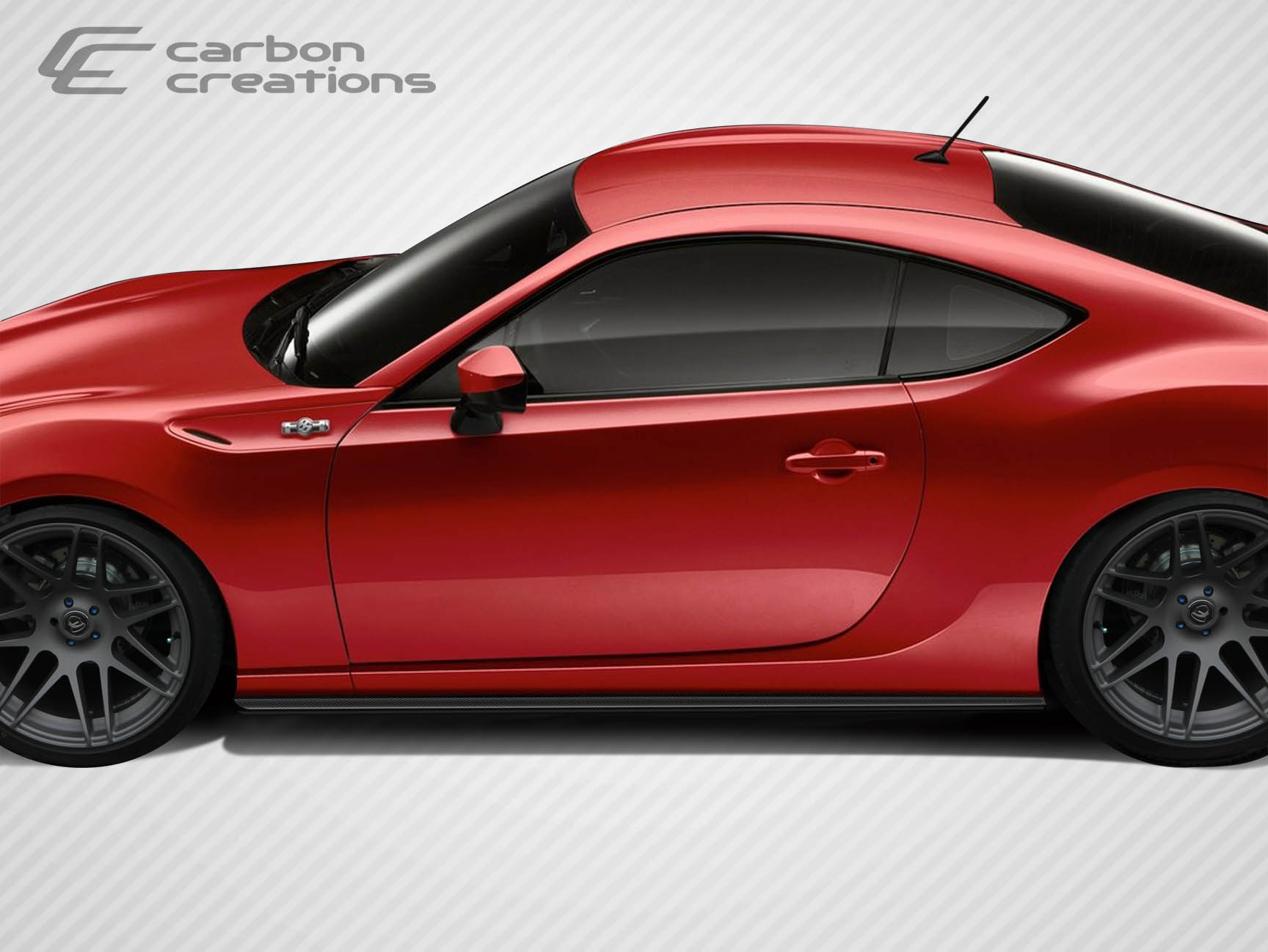 Scion Frs St C Carbon Fiber Creations Side Skirts Splitter Body