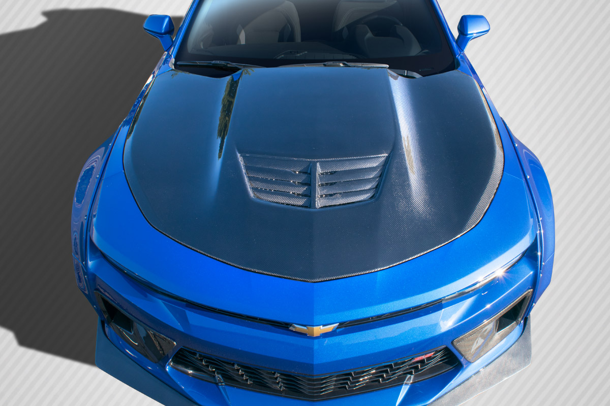 2017 Chevrolet Camaro - Carbon Fiber Fibre Hood Body Kit - Chevrolet