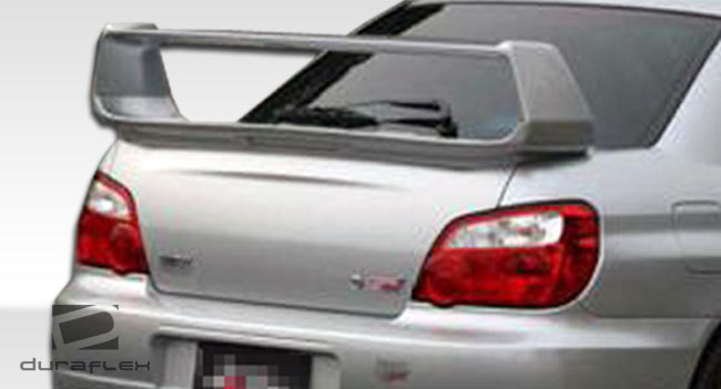 Welcome To Extreme Dimensions Inventory Item 02 07 Subaru Impreza Wrx Sti 4dr Duraflex Sti Look Wing Trunk Lid Spoiler 1 Piece