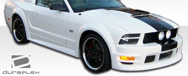 ボンネット 05-09フォードマスタングGT500ルックデュラフレックスボディキット-フード!!! 104717 05-09 Ford Mustang  GT500 Look Duraflex Body Kit- Hood!!! 104717-