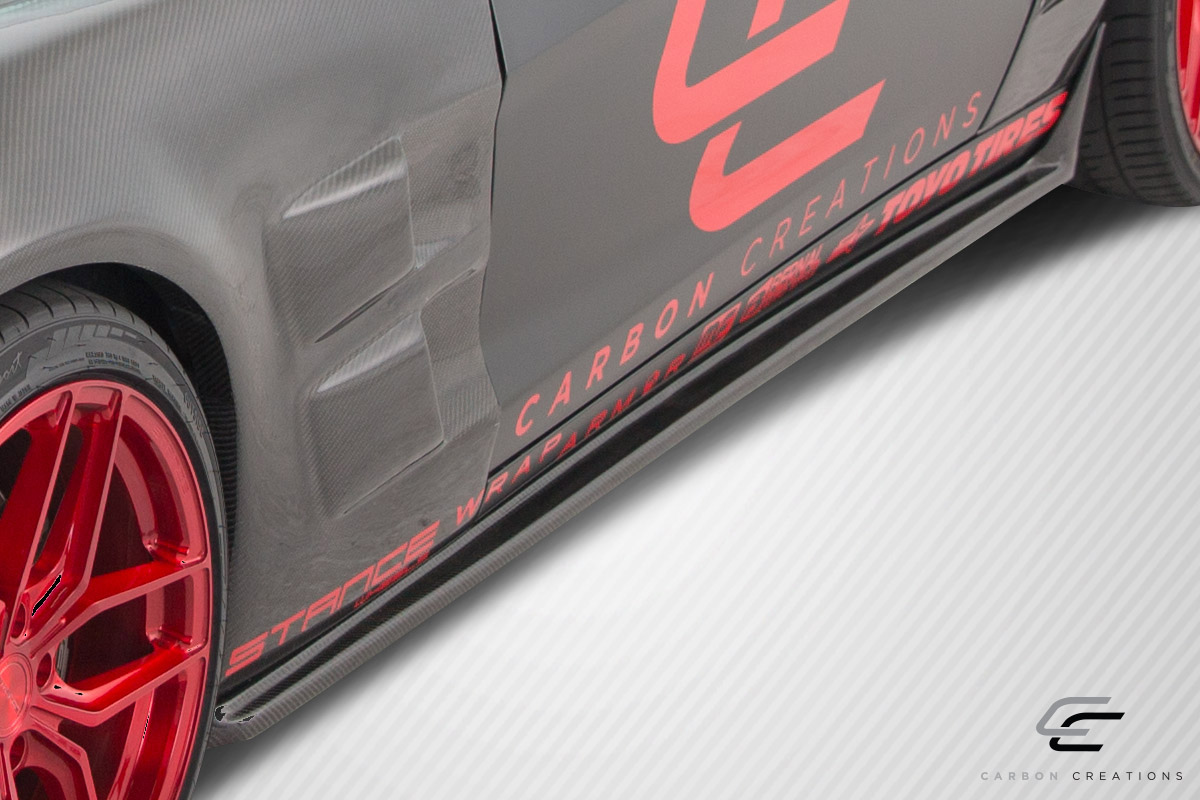 Carbon Fiber Sideskirts Body Kit for 2009 Chevrolet Corvette - 2005 ...
