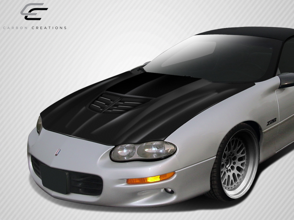 Carbon Fiber Hood Body Kit for 2000 Chevrolet Camaro - 1998-2002