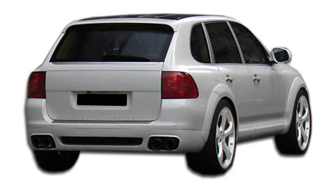 2003-2006 Porsche Cayenne Turbo Duraflex G-Sport Wide Body Rear Lip Under Spoiler Air Dam - 1 Piece