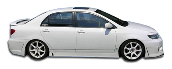 03 08 Toyota Corolla B 2 Duraflex Side Skirts Body Kit Ebay