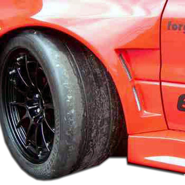 2003-2006 Mitsubishi Lancer Evolution 8 9 Duraflex GT500 Wide Body Front Fenders - 2 Piece